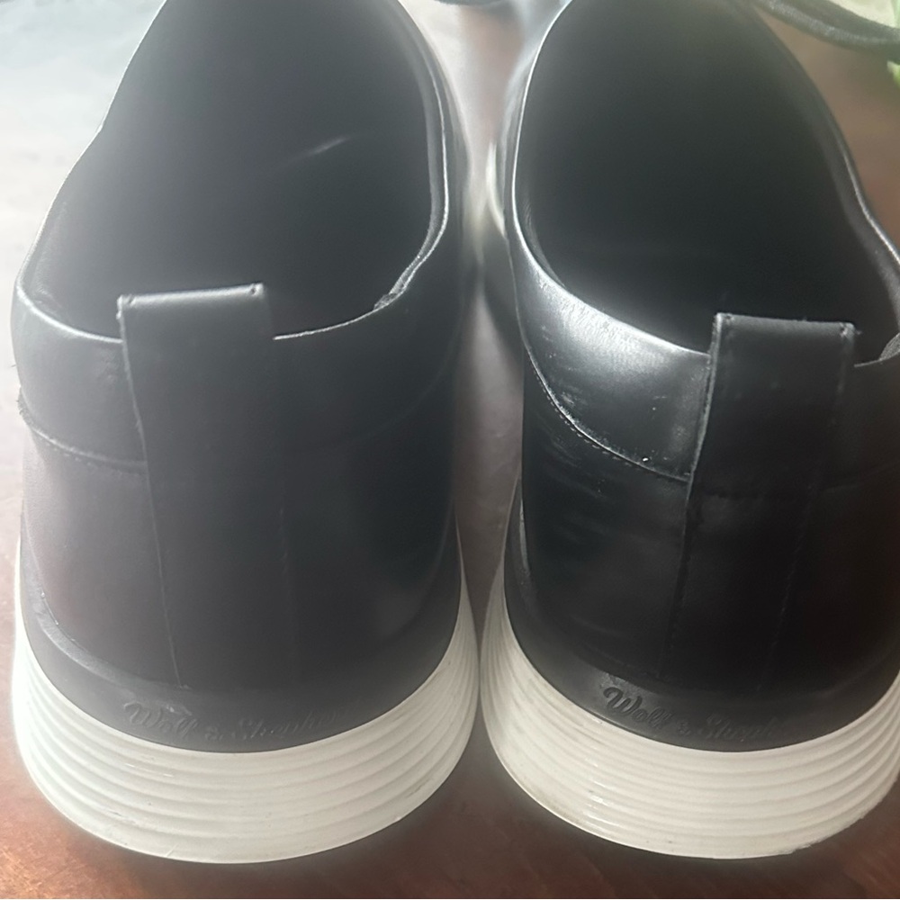 WOLF & SHEPHERD Black& White Men’s Shoes. Size: 121/2 - Picture 8 of 8